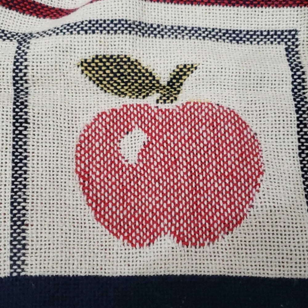 VTG 1995 Teacher's tapestry throw blanket cotton Teachers Touch a Life Forever